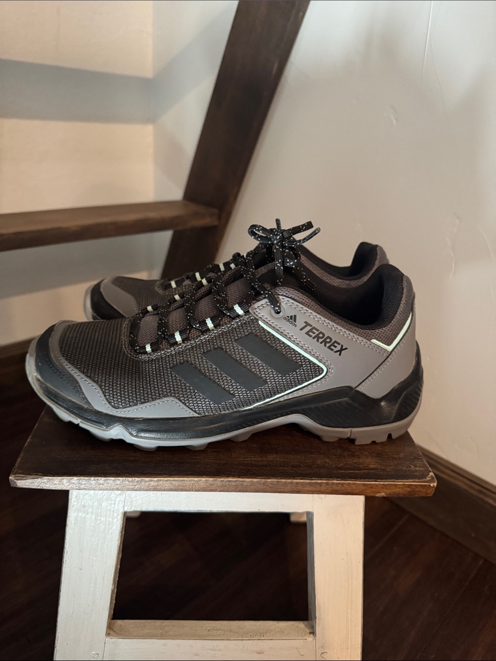adidas Terrex Women’s Black and Grey Trail Sneakers